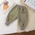 Children's sports pants plus velvet warm pants double-sided velvet leggings